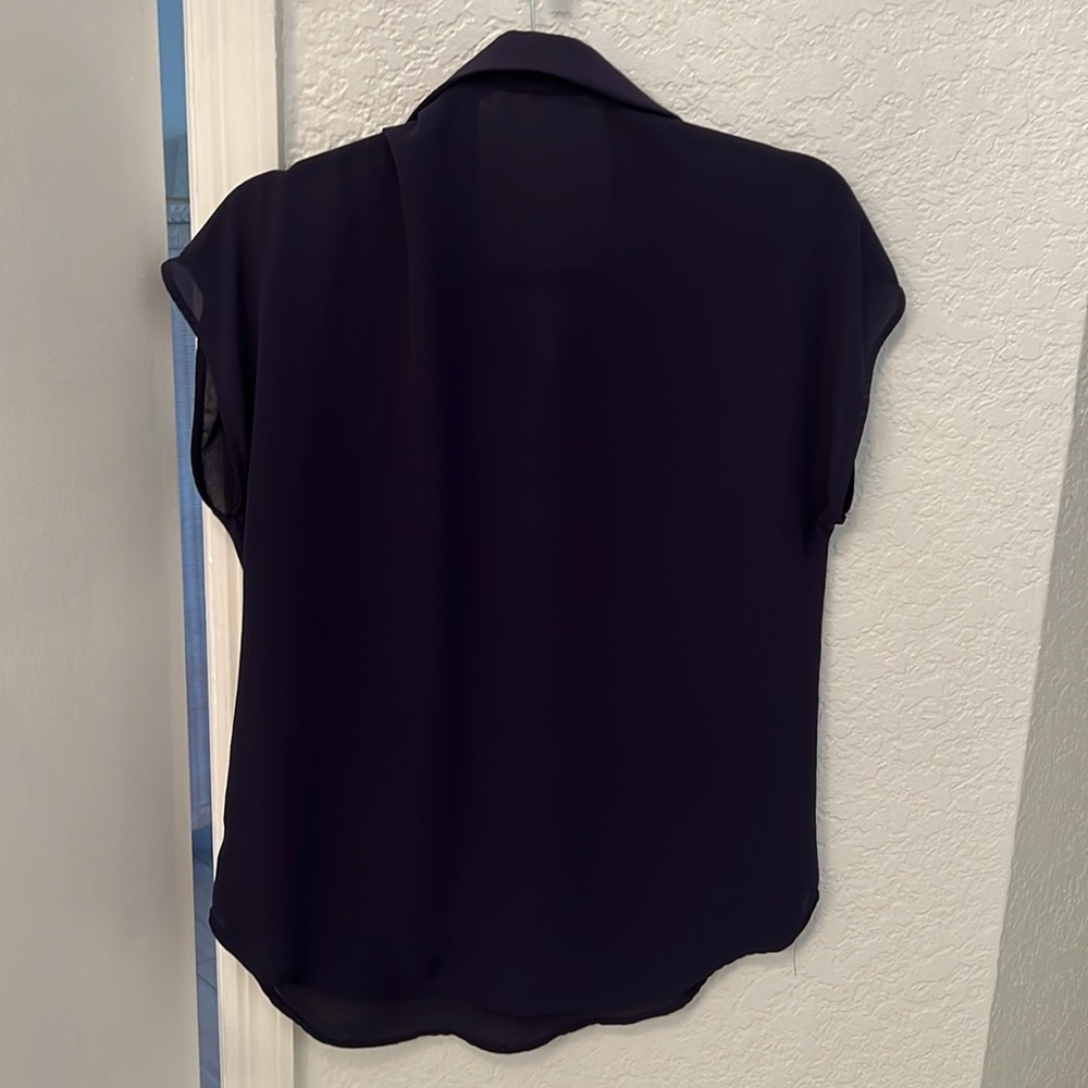 Navy basic top - Picture 2 of 4